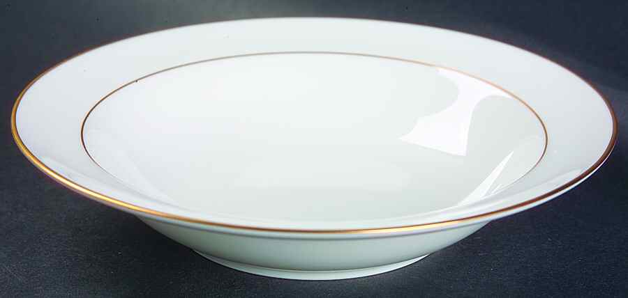 Purity Gold Rim Fruit/Dessert (Sauce) Bowl by Noritake-1