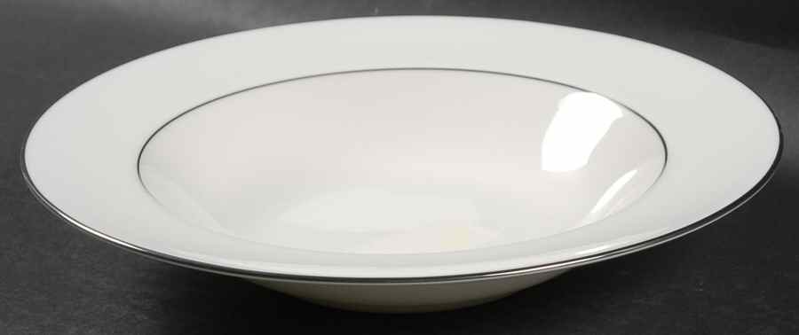 Purity White Rim Soup Bowl by Noritake-1