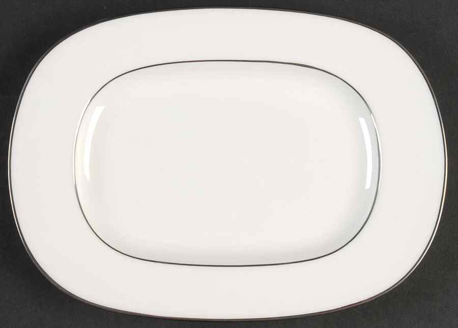 Purity White Relish/Butter Tray by Noritake-1