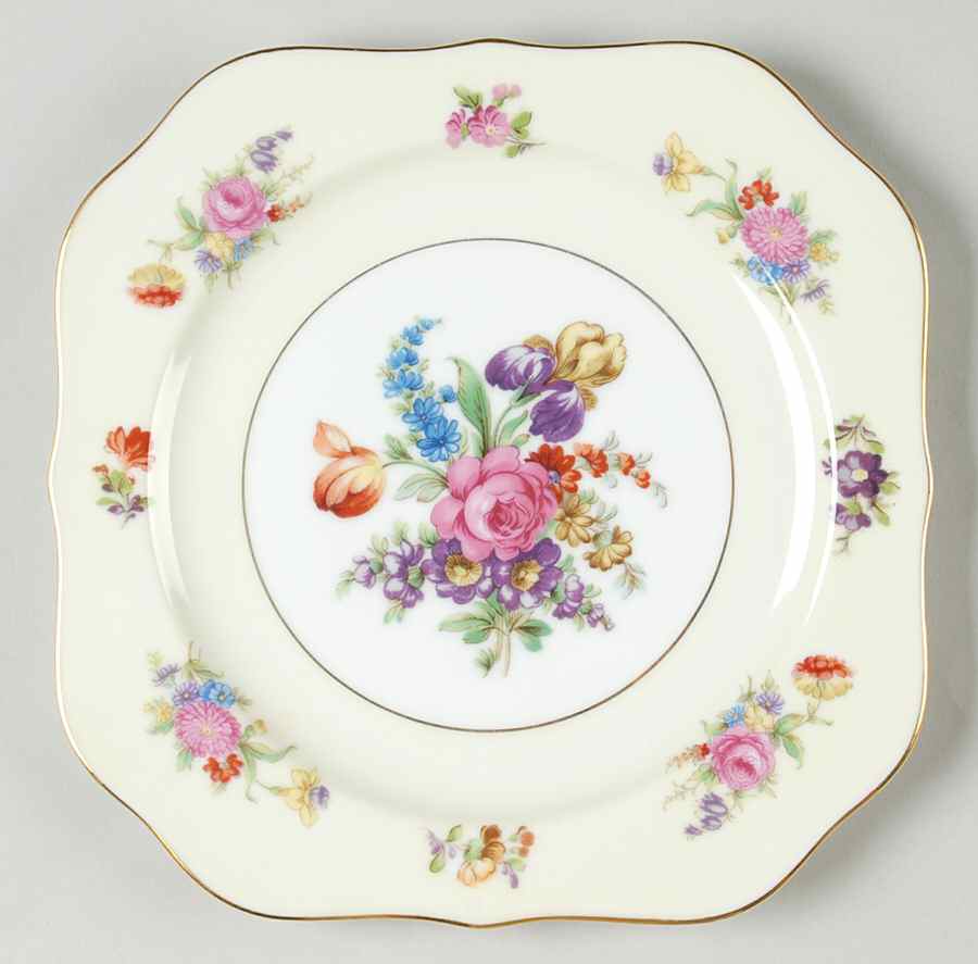 Queen Anne Square Salad Plate by Noritake-1