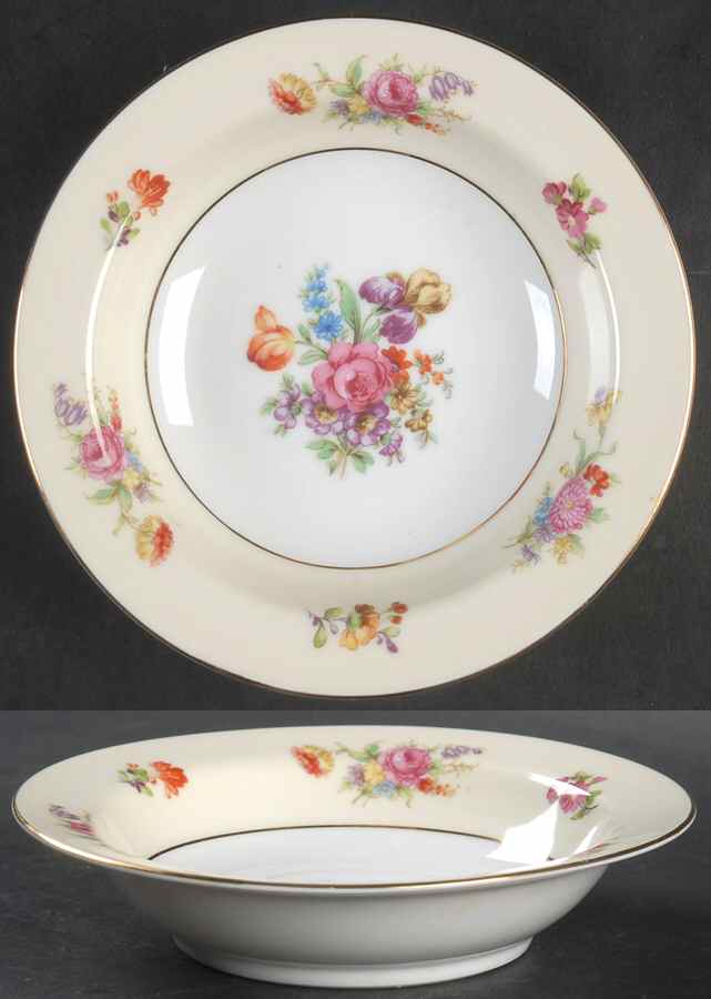 Queen Anne Rim Fruit/Dessert (Sauce) Bowl by Noritake-1