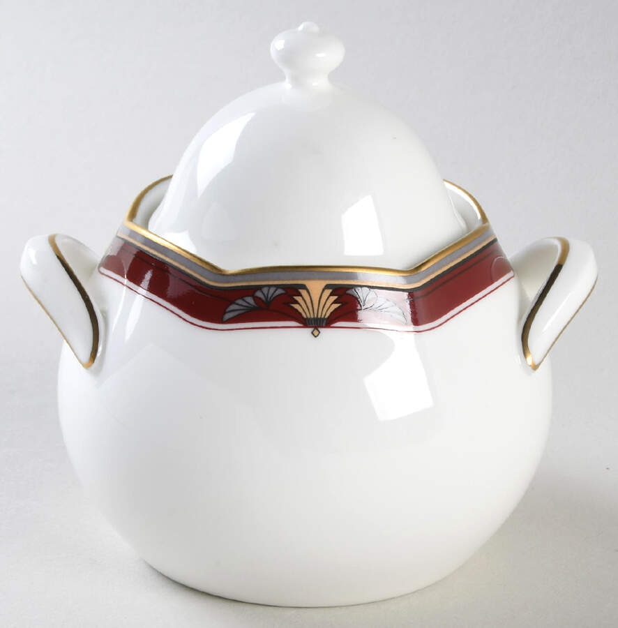 Queen's Splendor Sugar Bowl & Lid by Noritake-1