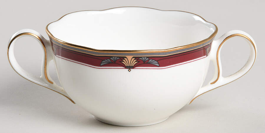 Queen's Splendor Flat Cream Soup Bowl by Noritake-1