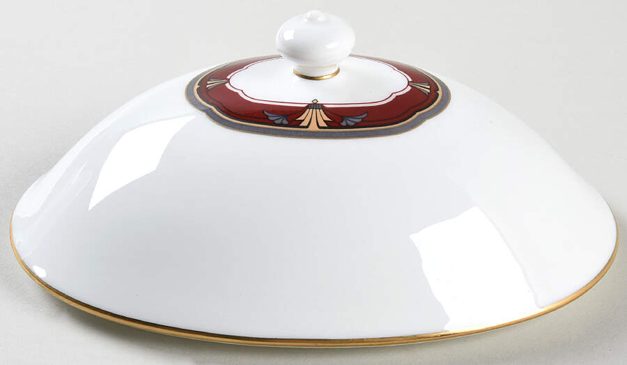 Queen's Splendor Lid for Oval Vegetable by Noritake-1
