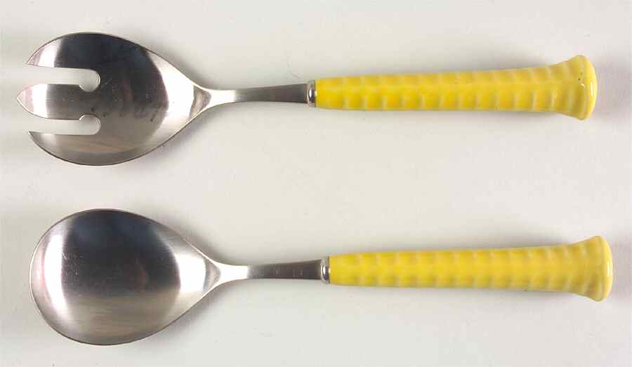 Radiant (2 Piece) Salad Set with Stainless Bowl by Noritake-1
