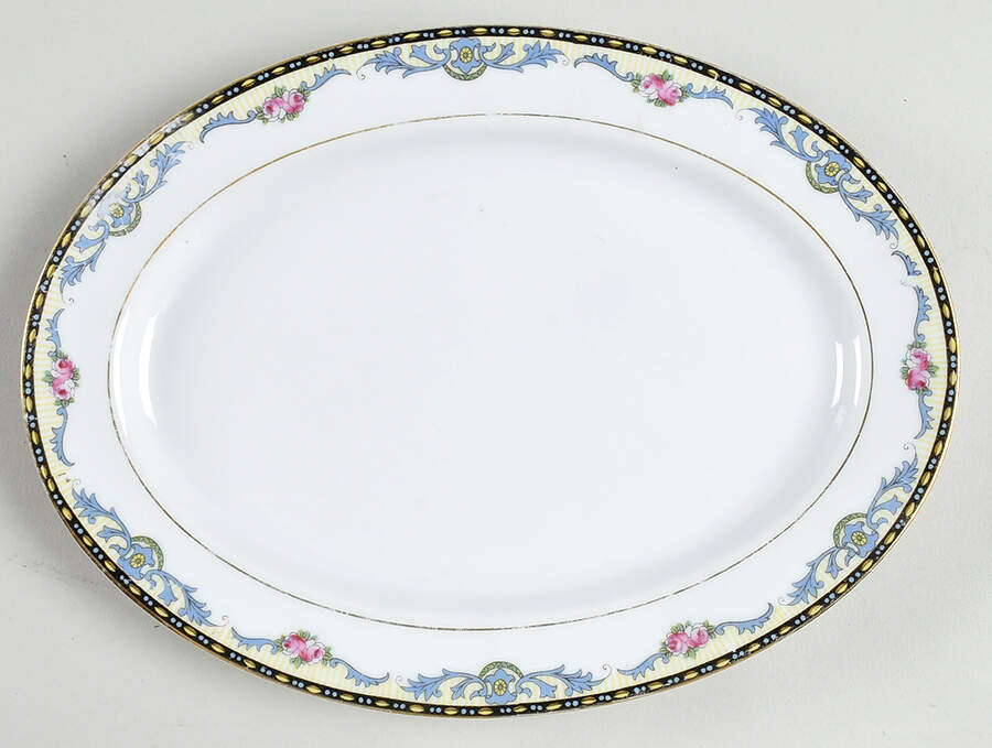 Radcliffe 10" Oval Serving Platter by Noritake-1