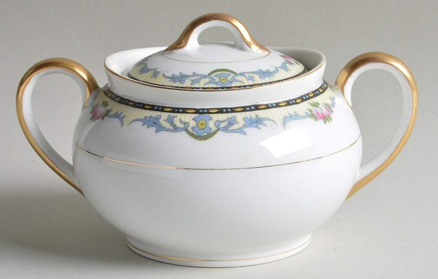 Radcliffe Sugar Bowl & Lid by Noritake-1