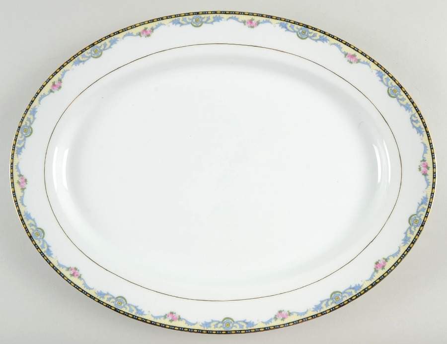 Radcliffe 16" Oval Serving Platter by Noritake-1