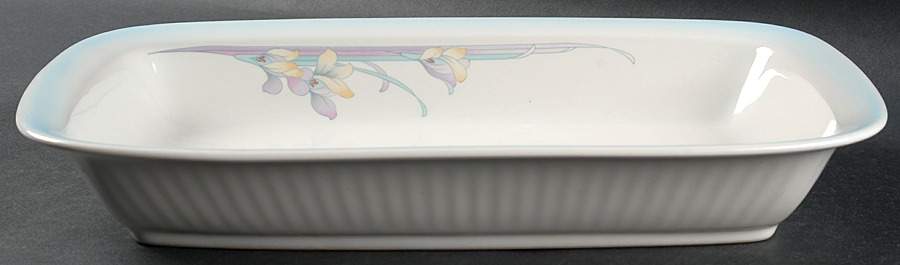Rainbow End 14" Rectangular Roaster by Noritake-1