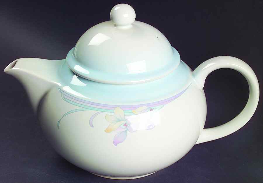 Rainbow End Teapot & Lid by Noritake-1