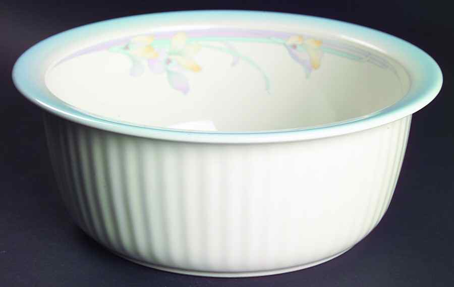 Rainbow End 8" Round Vegetable Bowl by Noritake-1