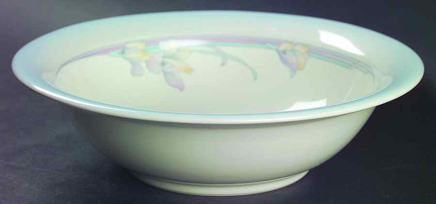 Rainbow End Rim Cereal Bowl by Noritake-1