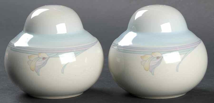 Rainbow End Salt & Pepper Set by Noritake-1