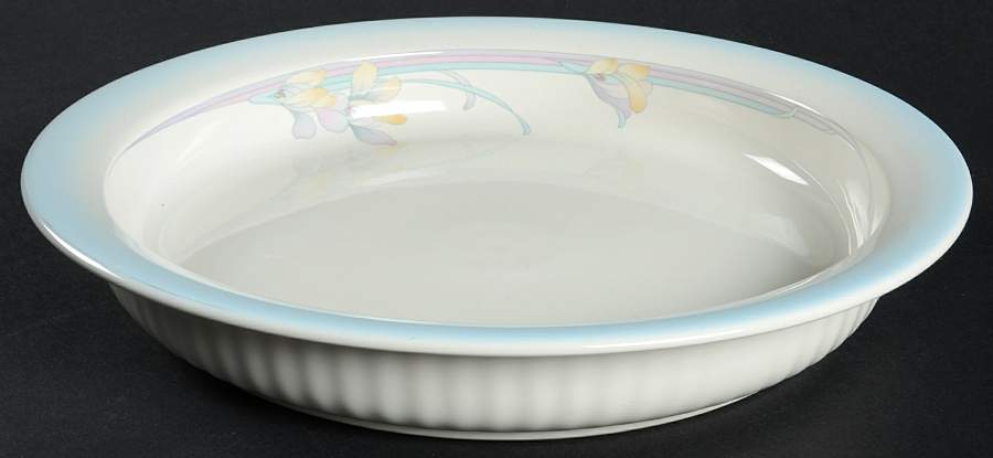 Rainbow End 10" Quiche by Noritake-1