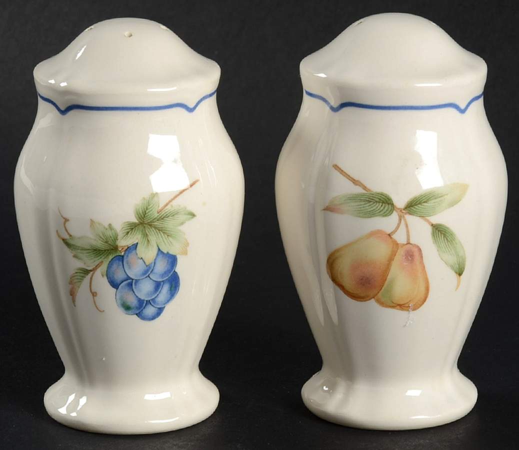 Rainbow Fruits Salt & Pepper Set by Noritake-1