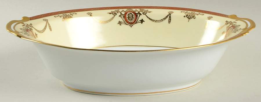 Rainbow 10" Oval Vegetable Bowl by Noritake-1