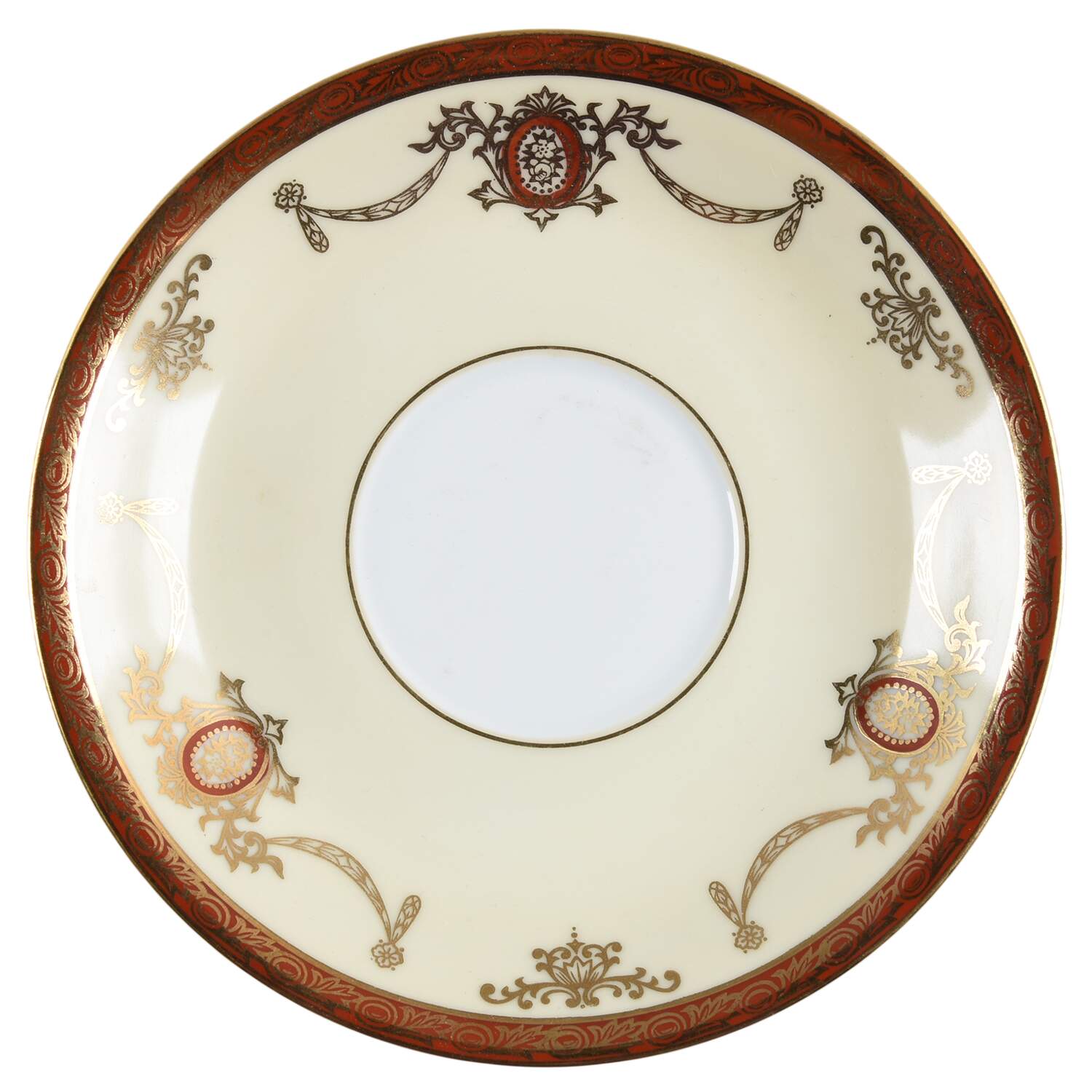 Rainbow Saucer for Bouillon Cup by Noritake-1