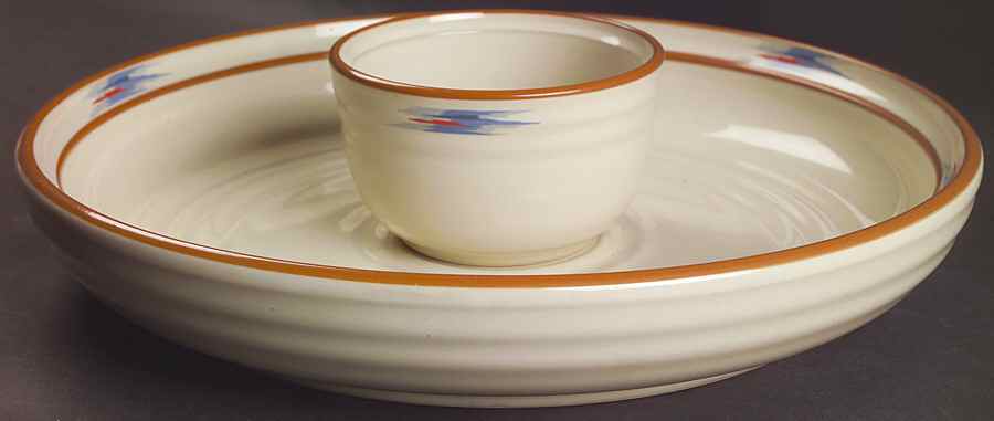Raindance Chip&Dip (Dip Is Open Sugar/Dip/Individual Baker) by Noritake-1