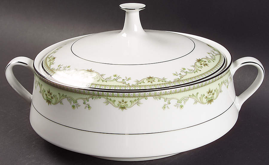 Raleigh Round Covered Vegetable by Noritake-1