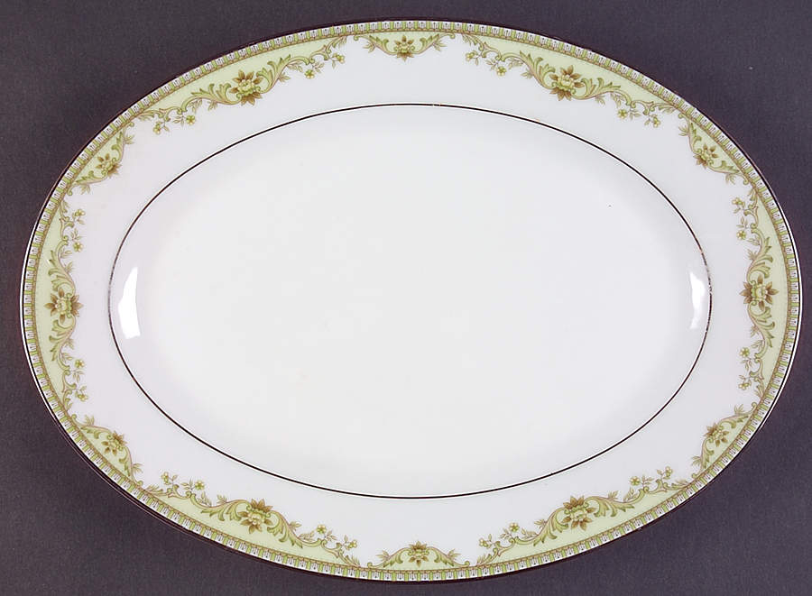 Raleigh 12" Oval Serving Platter by Noritake-1