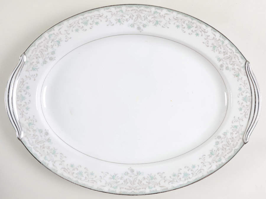 Raleigh 13" Oval Serving Platter by Noritake-1