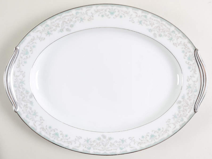 Raleigh 11" Oval Serving Platter by Noritake-1