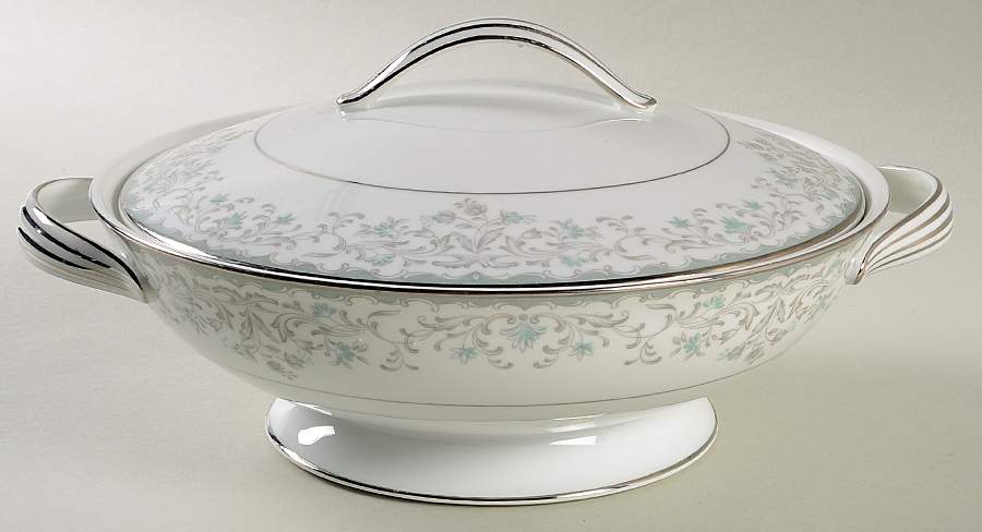 Raleigh Round Covered Vegetable by Noritake-1
