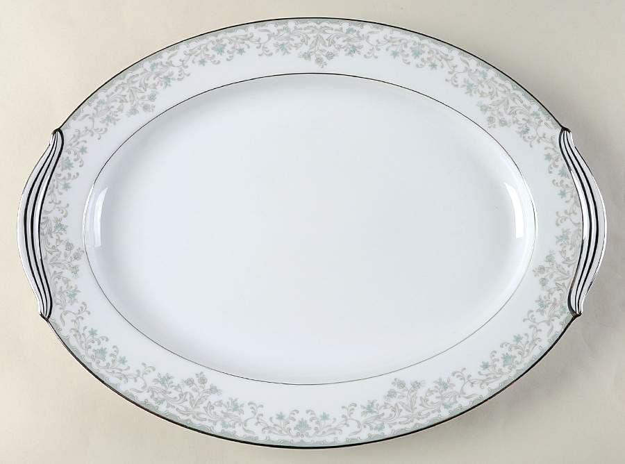 Raleigh 16" Oval Serving Platter by Noritake-1