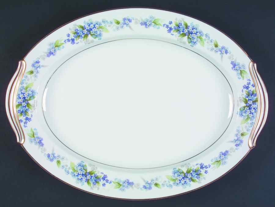 Ramona 16" Oval Serving Platter by Noritake-1