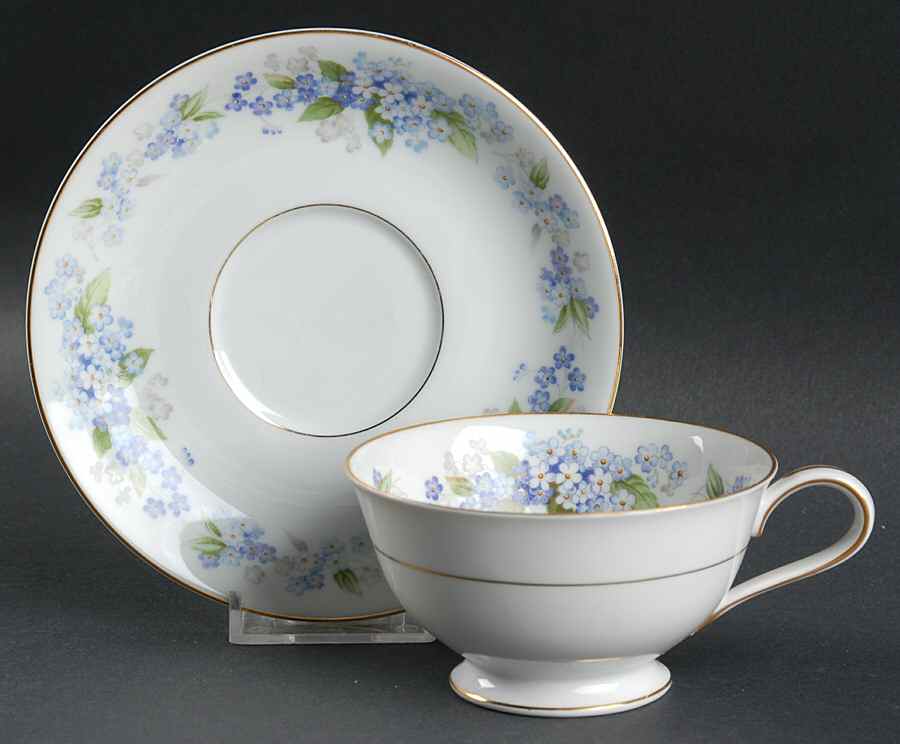 Ramona Footed Cup & Saucer Set by Noritake-1