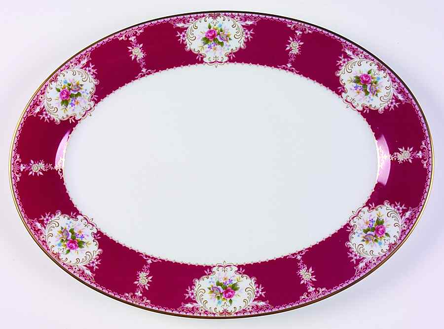 Rambouillet 15" Oval Serving Platter by Noritake-1