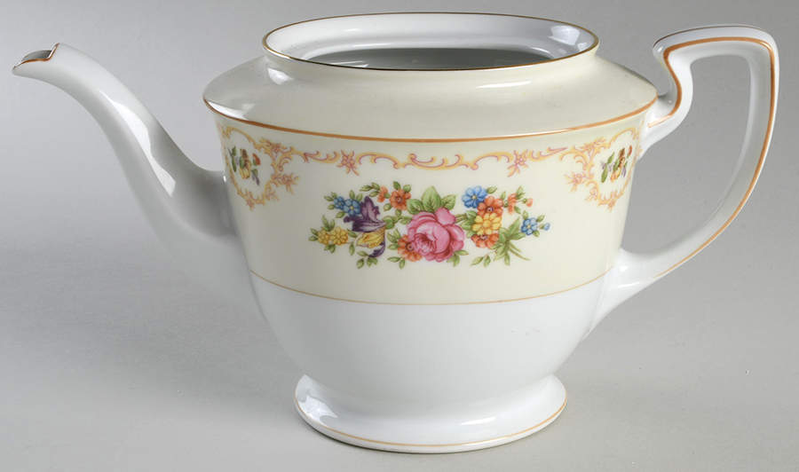 Ramona Teapot No Lid by Noritake-1