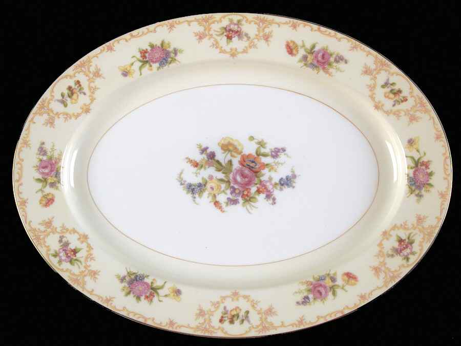 Ramona 13" Oval Serving Platter by Noritake-1