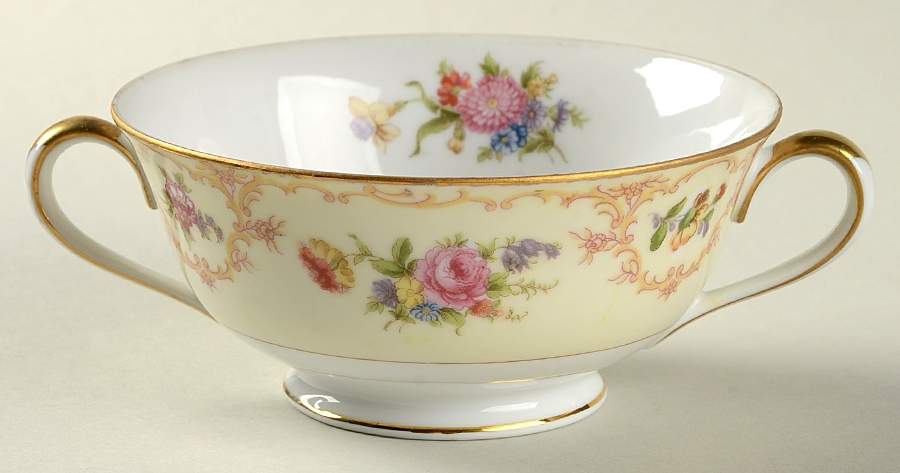 Ramona Footed Cream Soup Bowl by Noritake-1