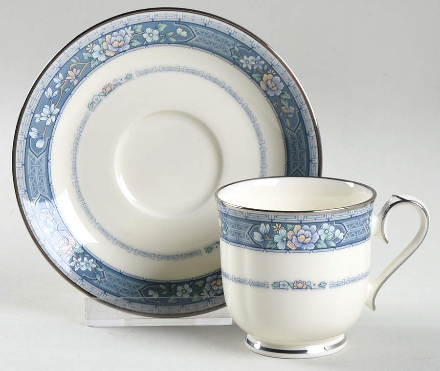 Randolph Footed Demitasse Cup & Saucer Set by Noritake-1