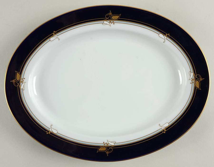 Rangoon 11" Oval Serving Platter by Noritake-1