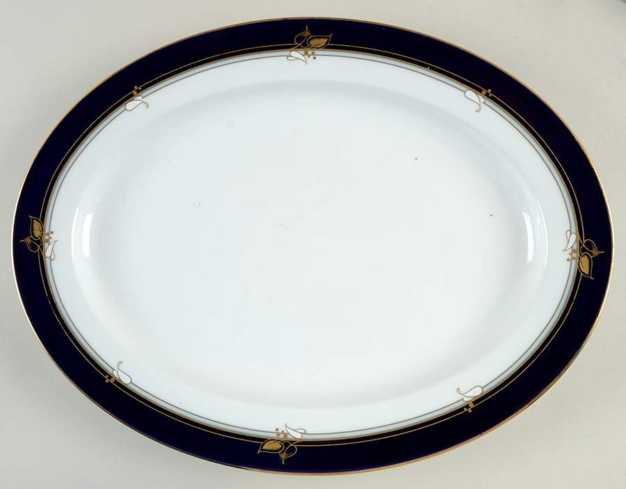 Rangoon 16" Oval Serving Platter by Noritake-1