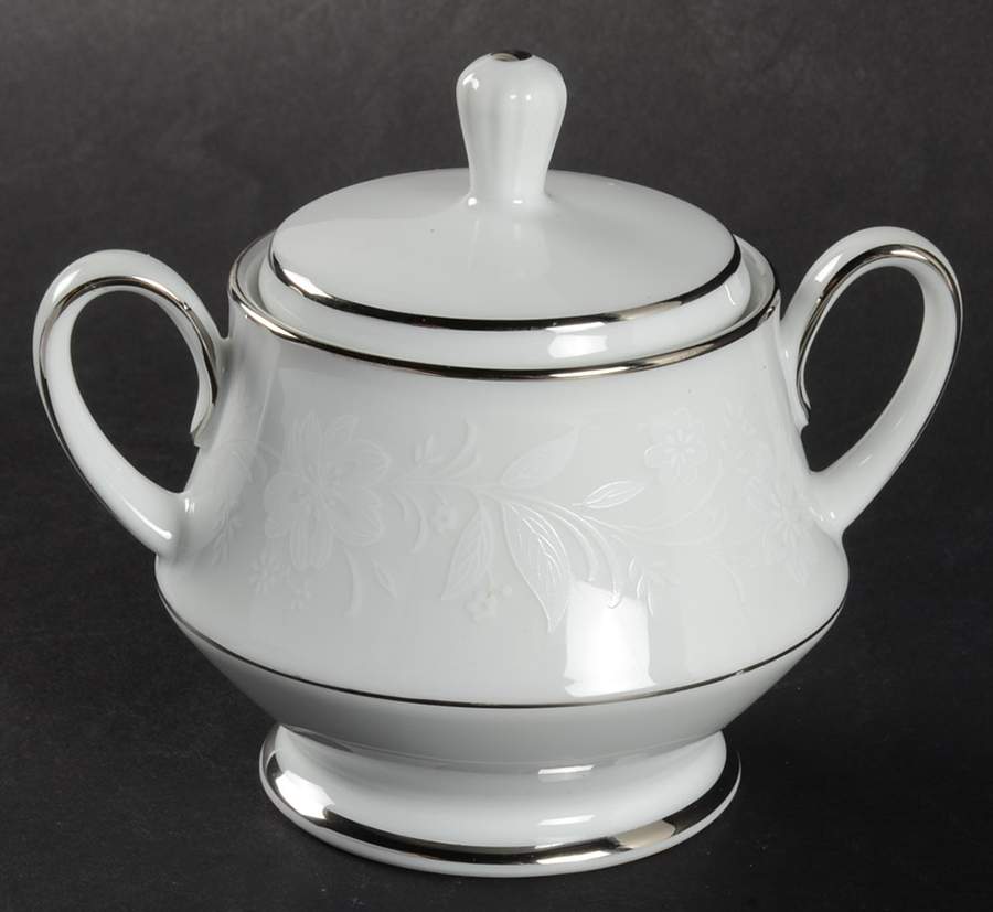 Ranier Mini Sugar Bowl & Lid by Noritake-1