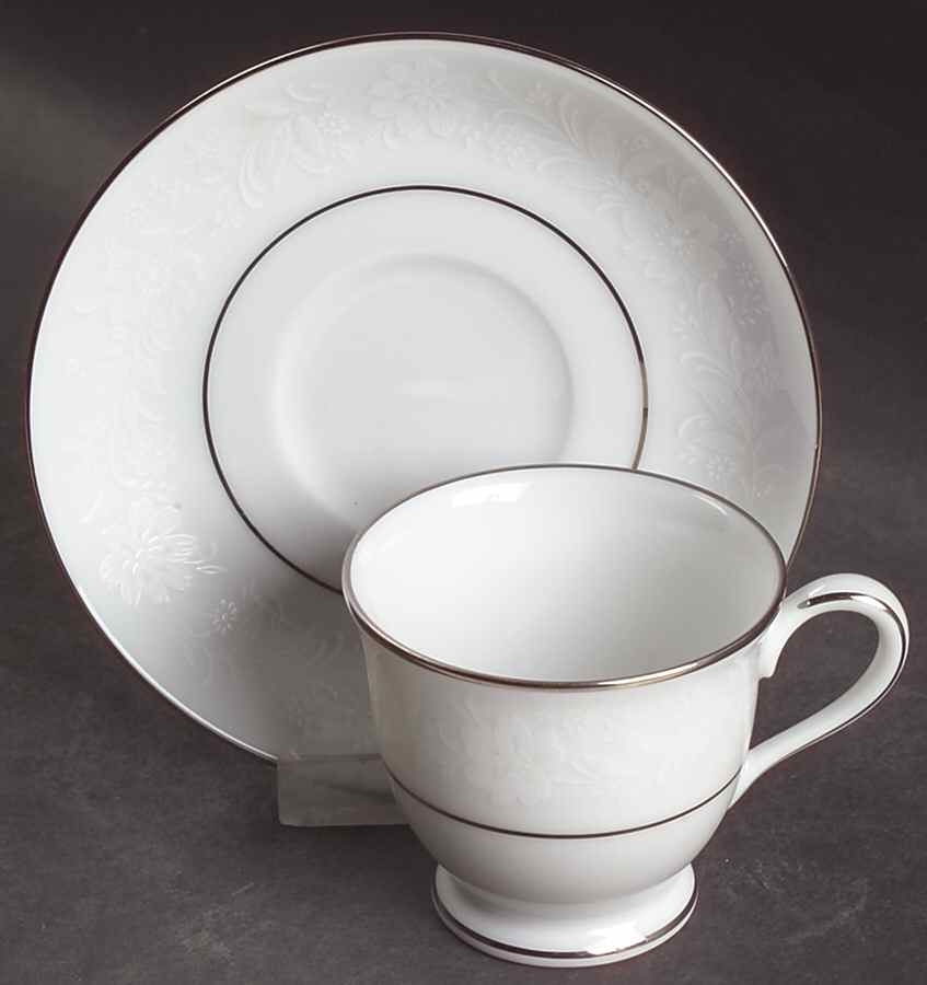 Ranier Footed Demitasse Cup & Saucer Set by Noritake-1