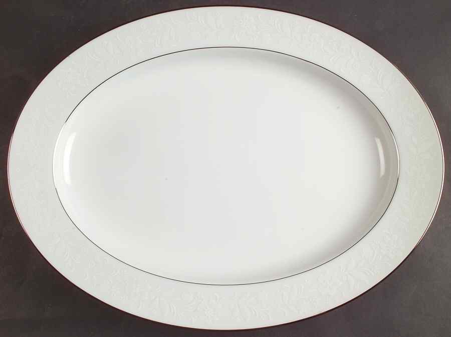 Ranier 16" Oval Serving Platter by Noritake-1