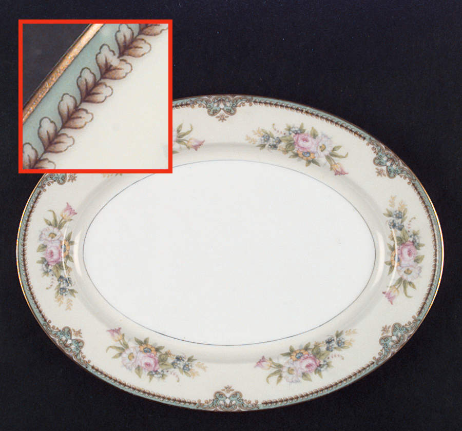 Ranier 13" Oval Serving Platter by Noritake-1