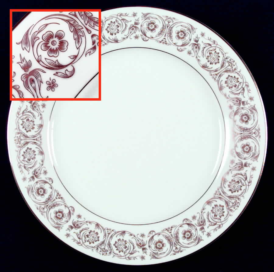 Raphael Dinner Plate by Noritake-1