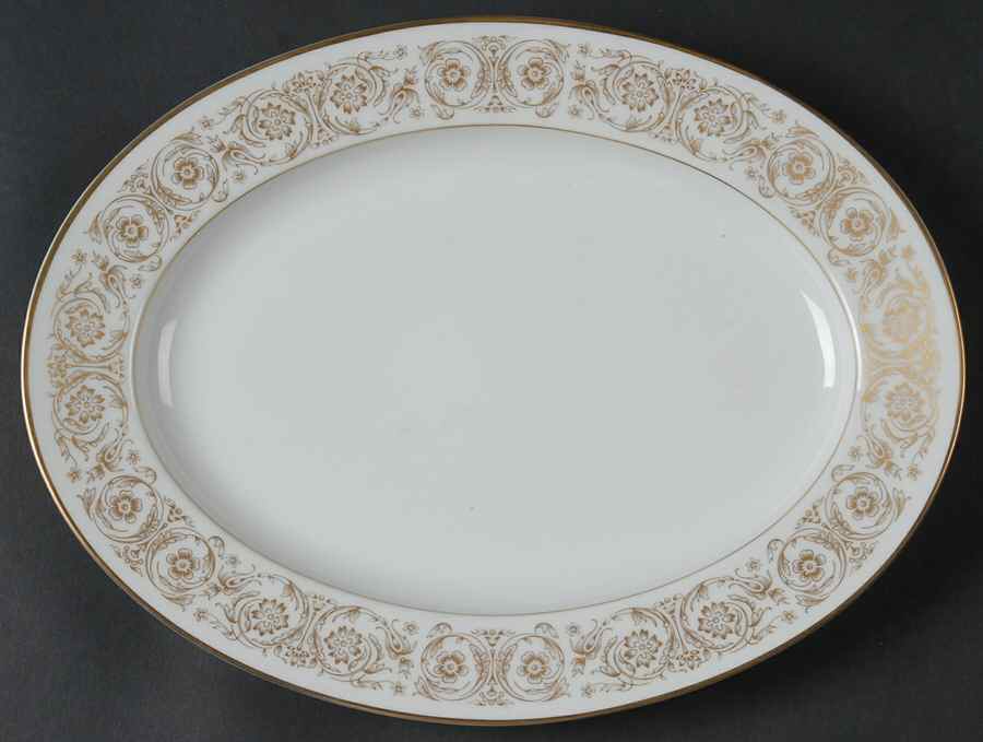 Raphael 11" Oval Serving Platter by Noritake-1