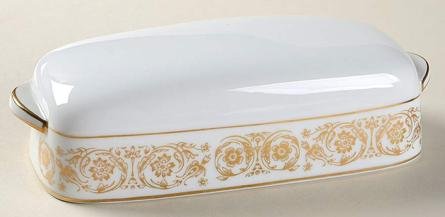 Raphael Lid for 1/4 Lb Butter by Noritake-1