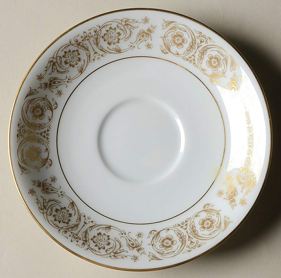 Raphael Saucer for Footed Cup by Noritake-1
