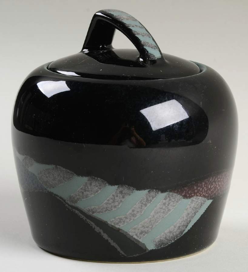 Rapids Sugar Bowl & Lid by Noritake-1