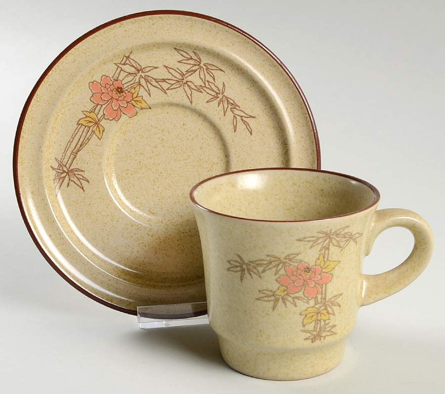 Rapport Flat Cup & Saucer Set by Noritake-1