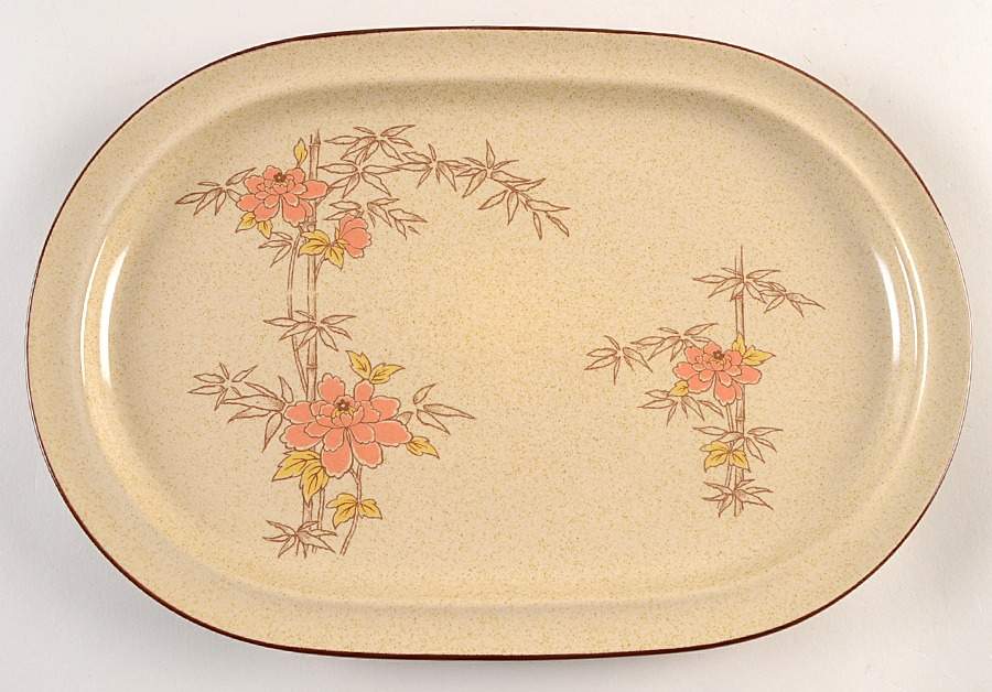 Rapport 14" Oval Serving Platter by Noritake-1