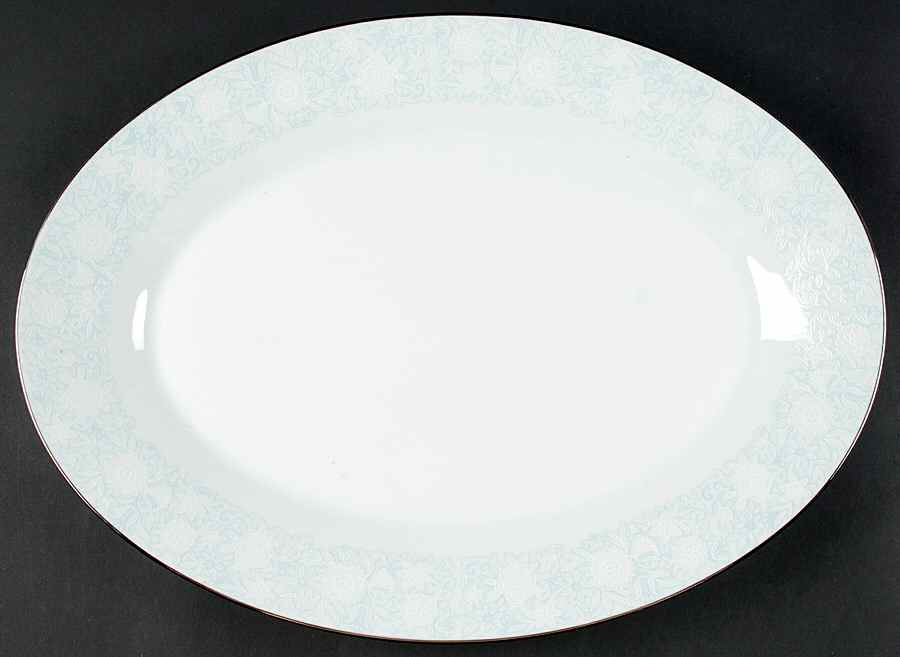 Ravel 16" Oval Serving Platter by Noritake-1