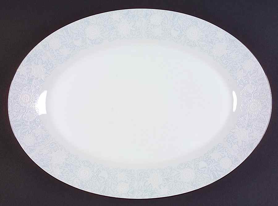 Ravel 14" Oval Serving Platter by Noritake-1